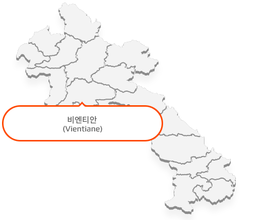 Lao PDR Map