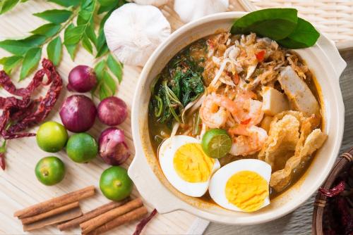 Laksa, Sweet and Spicy Malaysian Noodles